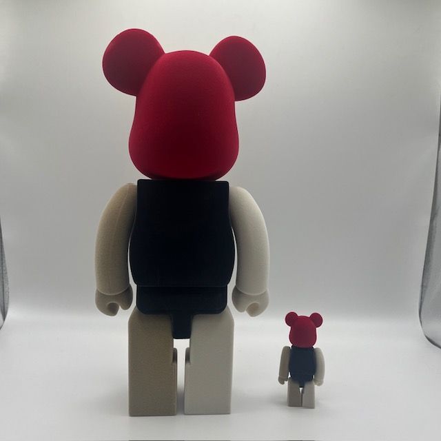 MEDICOM TOY BE@RBRICK KITH PYRE 100%&400% メディコムトイ ベア