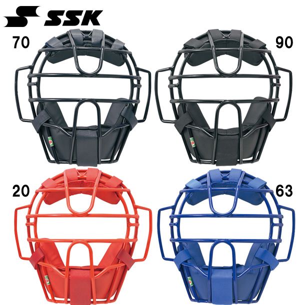 エスエスケイ SSK 軟式用マスク(A・B 号球対応) 軟式用 野球用品 (CNM810S)、_