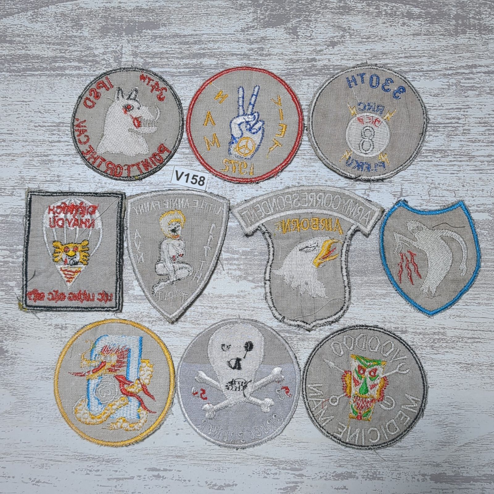 60年代　米軍ベトナム戦　S.I.D.E TEAM 刺繍パッチ 60S 米軍 ベトナム戦 ビンテージパッチ ワッペン ミリタリー - メルカリ