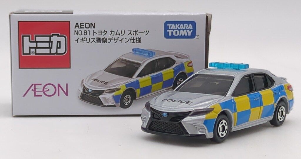 トミカ イオンオリジナル カムリ スポーツイギリス警察10台セット【ACETA】 トミカ イオンオリジナル カムリ スポーツイギリス警察10台セット