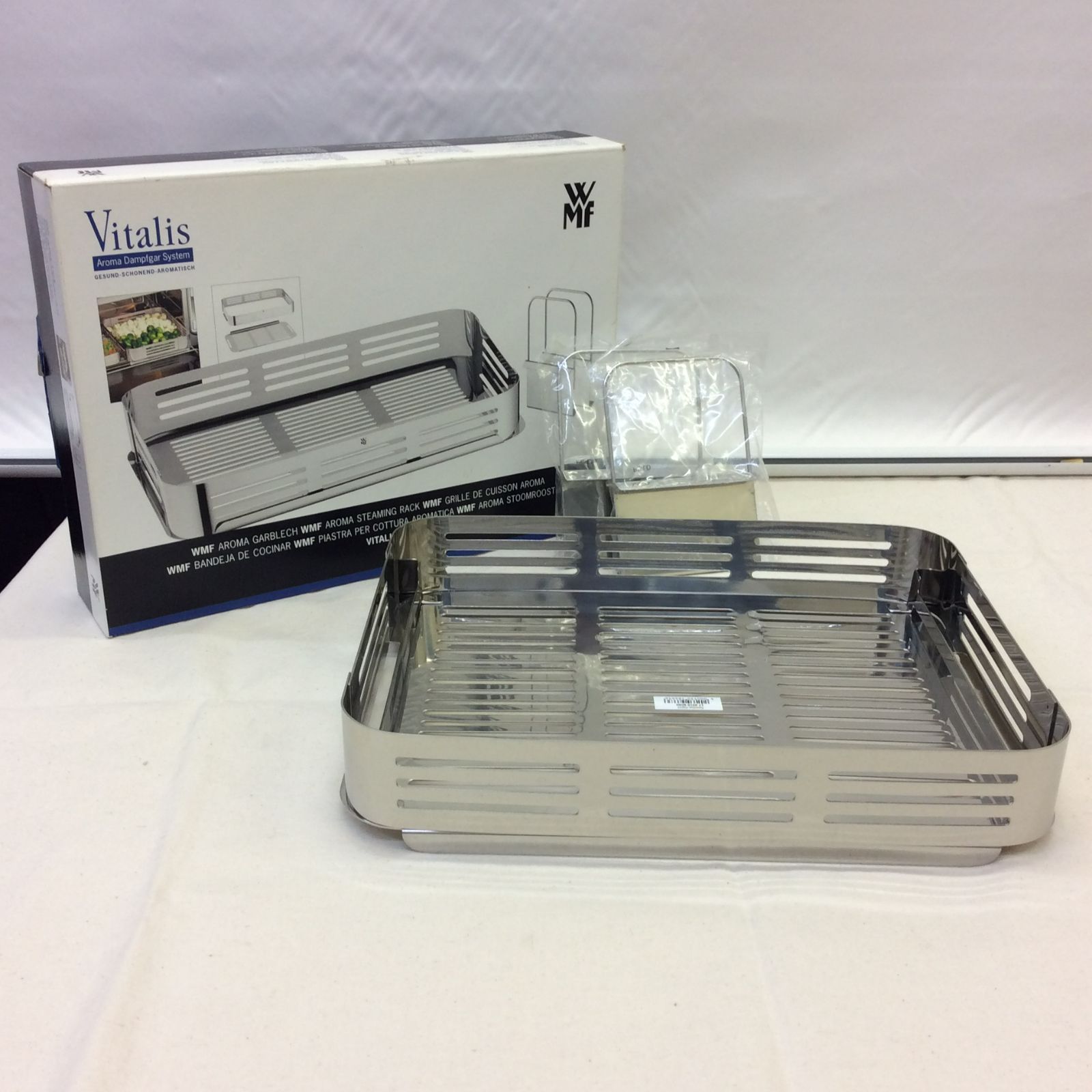 未使用　WMF　ビタリス 未使用】WMF Vitalis アロマ蒸し器用 スチームラック ステンレス 食洗