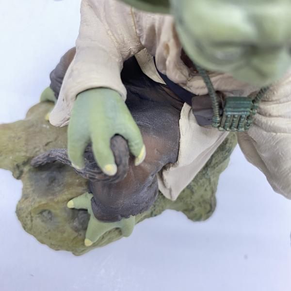 中古】 現状品） ARTFX スター・ウォーズ ヨーダ 1／7 簡易組立