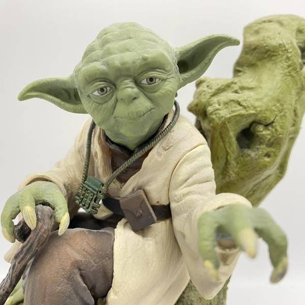 【中古】現状品 スター・ウォーズヨー ダ1/7 簡易組立キット 組立済 中古】 現状品） ARTFX スター・ウォーズ ヨーダ 1／7 簡易組立