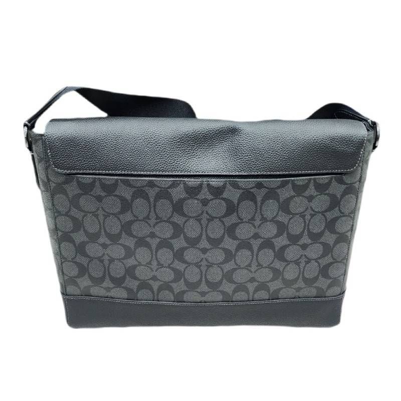 COACH メンズ　メッセンジャーバッグ COACH コーチ ハドソン メッセンジャー シグネチャー キャンバス CB842
