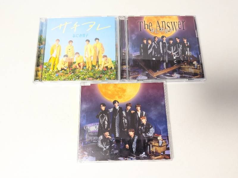 なにわ男子 シングルCD,アルバム 39点セット まとめ売り DVD（シングル