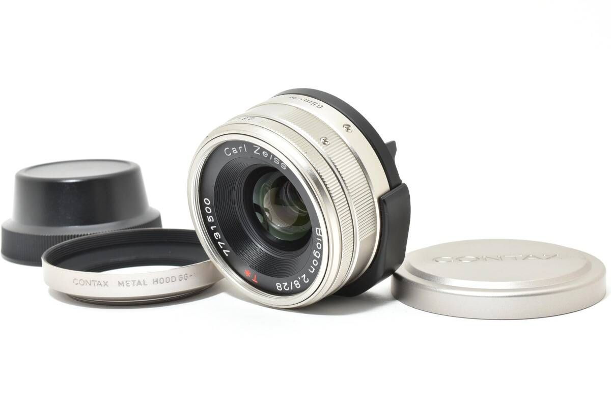☆外観極美品☆コンタックス CONTAX Carl Zeiss Biogon T* 28mm F2.8