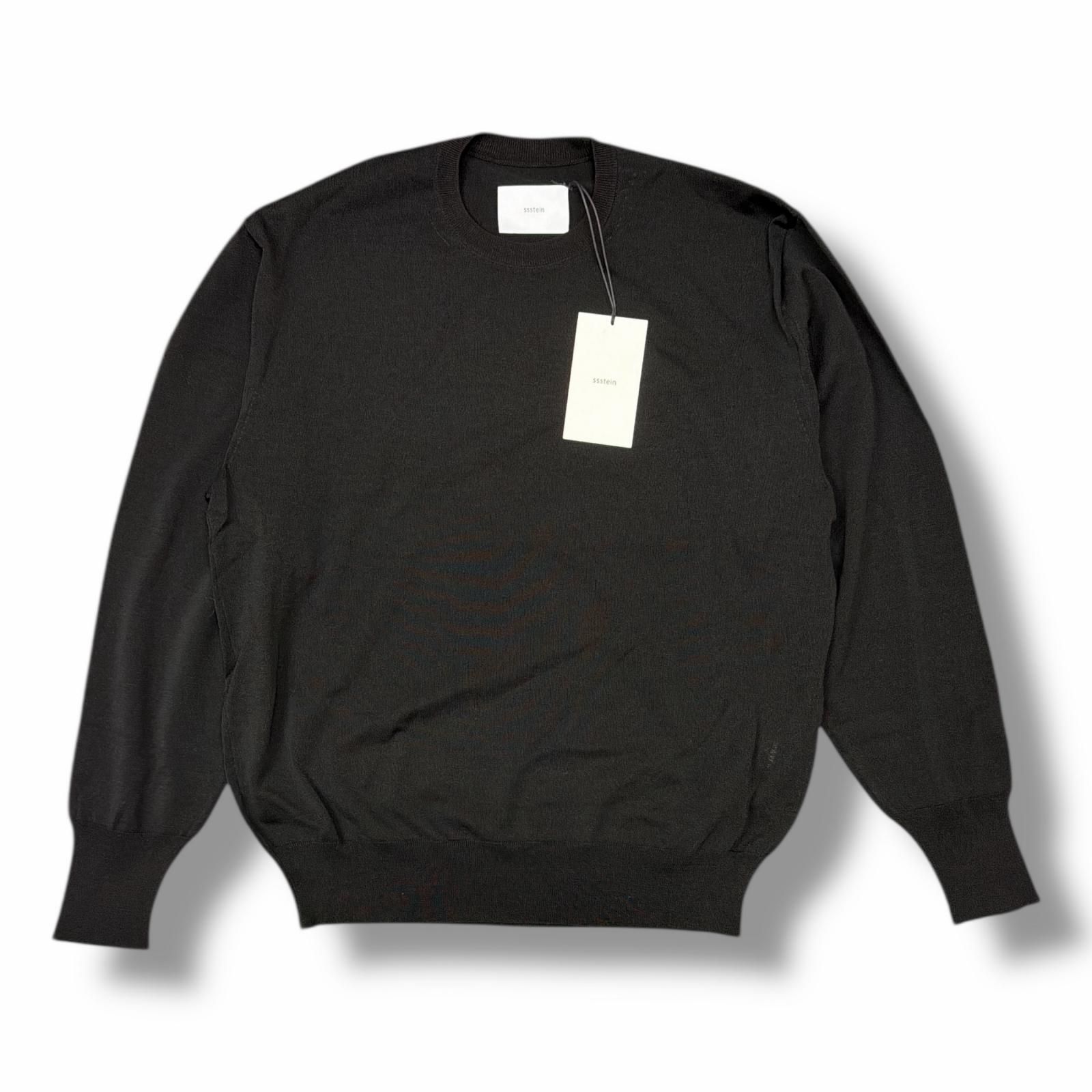参考上代39,600円 未使用 stein(ssstein) 24AW WOOL SILK KNIT CREW 