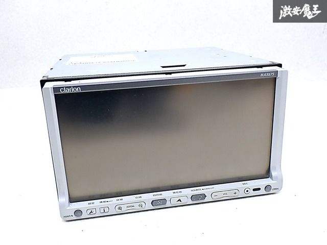 クラリオン HDDナビ MAX675DT 2007年データ HDDナビ MAX675 クラリオン 