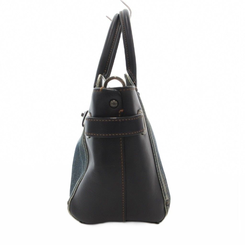 コーチ COACH スワッガー ハンドバッグ ショルダー 2WAY デニム 