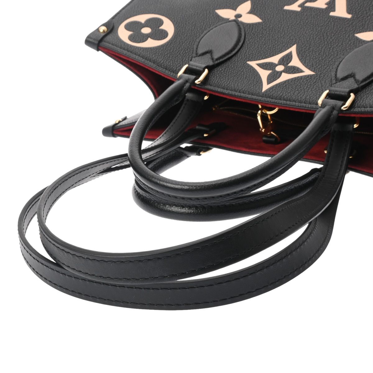 ルイヴィトン モノグラムアンプラント オンザゴー MM 2WAYトート