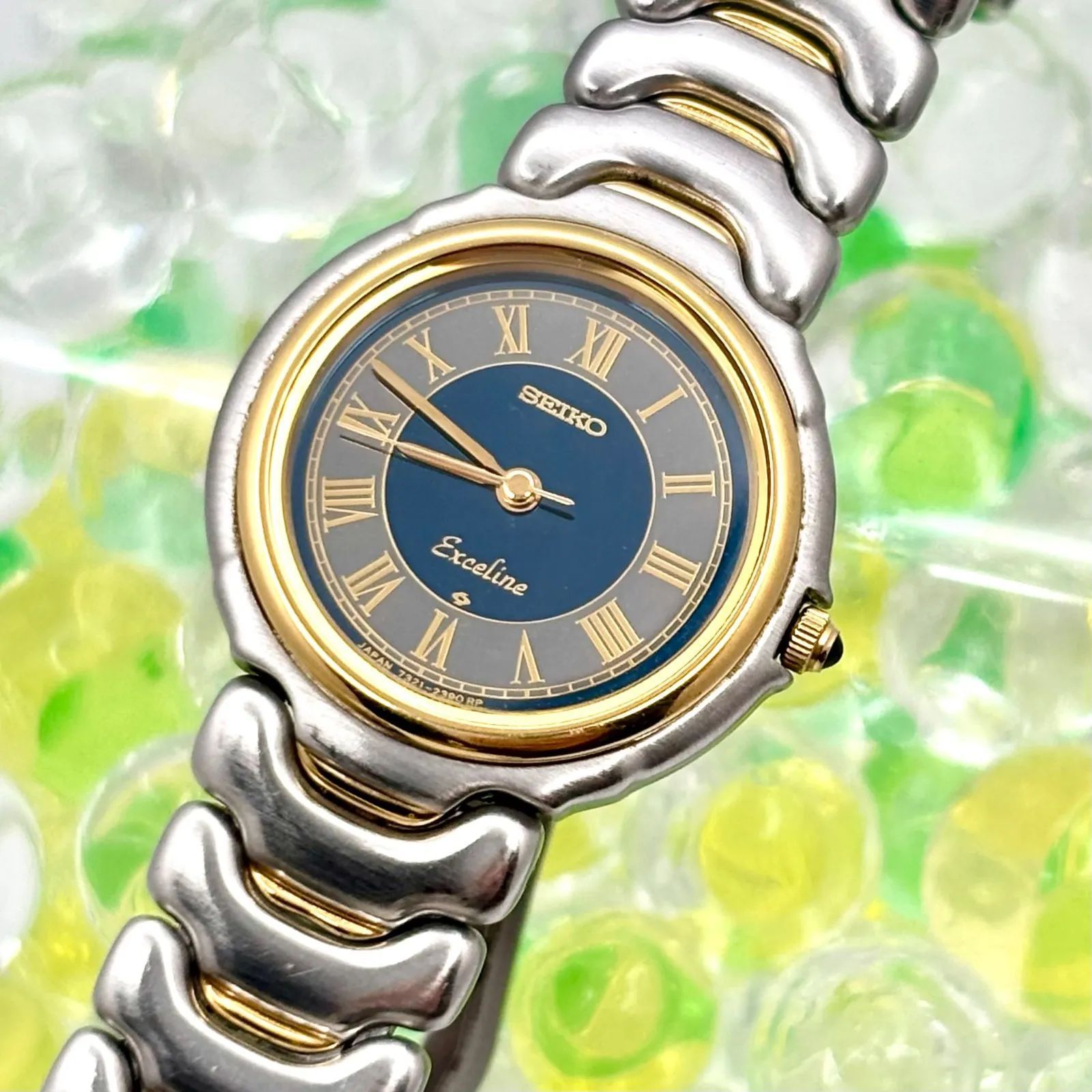 SEIKO EXCELINE エクセリーヌレディース腕時計 ソーラー Used 新品電池】SEIKO セイコー Exceline エクセリーヌ レディース 腕時計