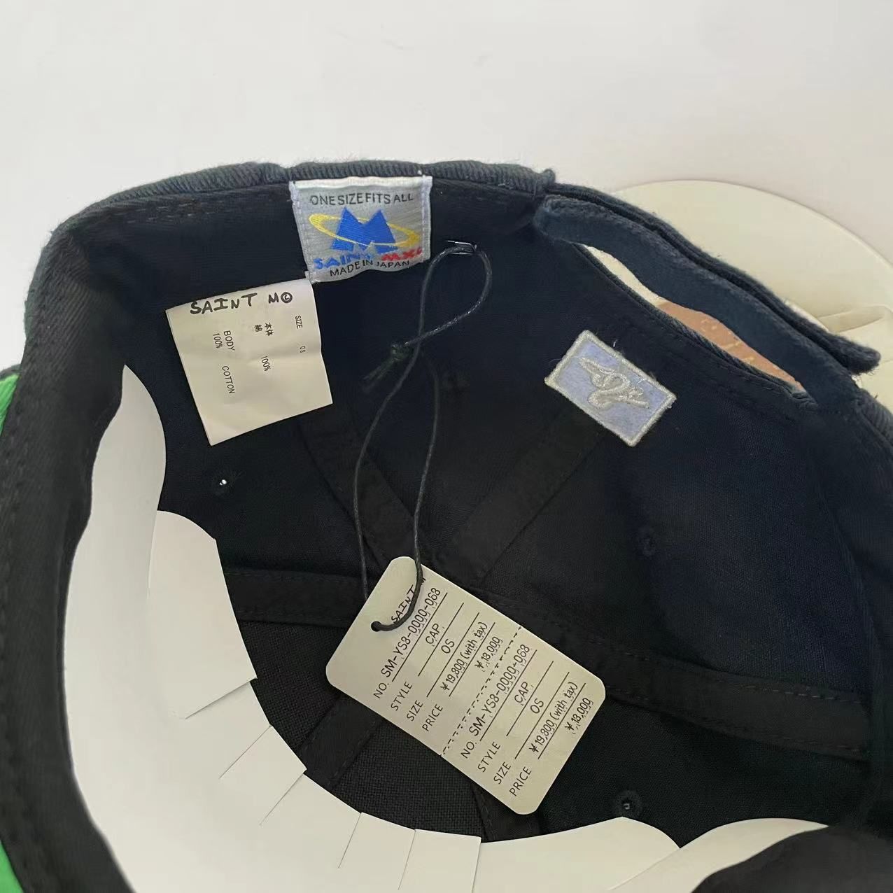 新品 SAINT MICHAEL (セントマイケル) 24SS SMX6 CAP ロゴ刺繍