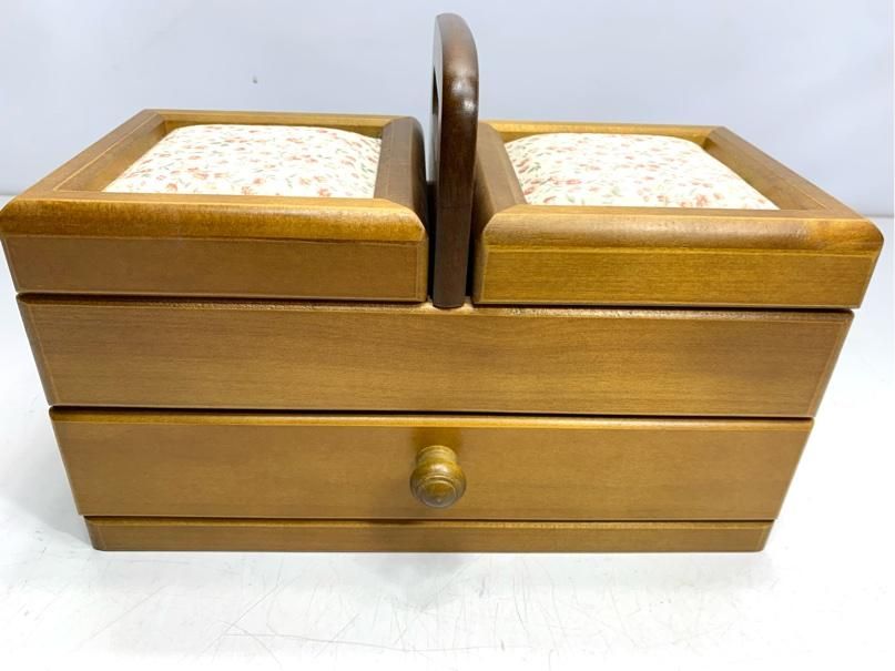 A*o様 アンティーク家具　木製ジュエリーボックス 送料込み アンティークジュエリーボックス 昭和レトロ ヴィンテージ インテリア