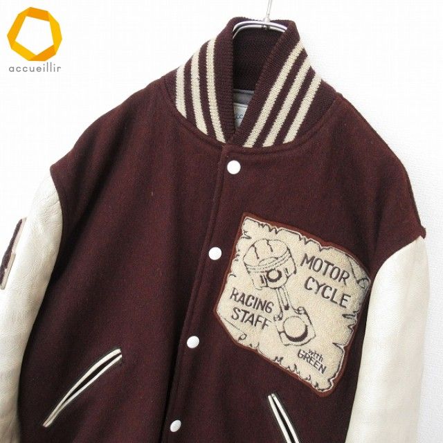 キャッチボール Catchball ヴィンテージ スタジャン ブルゾン 80S