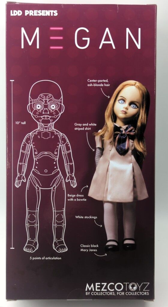 リビングデッドドールズ ミーガン メズコ リビングデッドドールズ LDD ミーガン M3GAN アクションドール