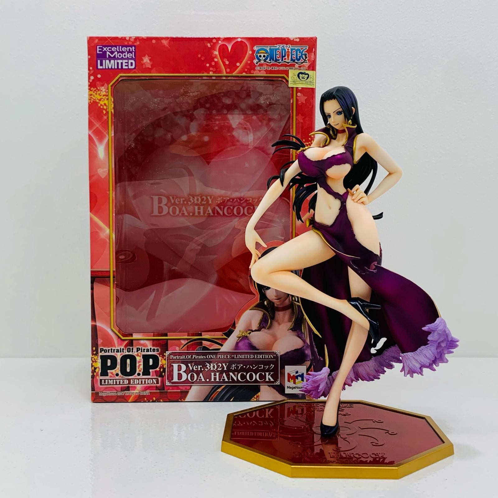 中古 ボア・ハンコックVer.3D2Y「ワンピース」1/8P.O.P”LIMITEDEDITION