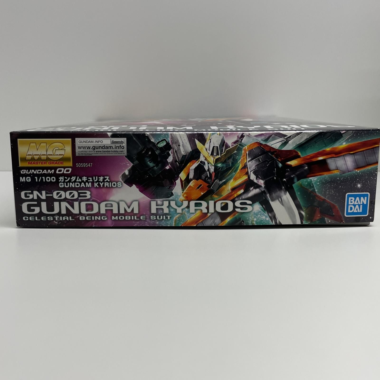 中古 1/100MGGN-003ガンダムキュリオス「機動戦士ガンダム00