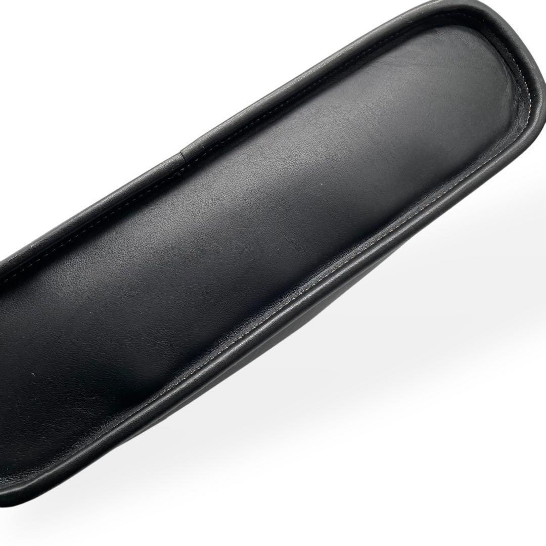 コーチ レザー ショルダーバッグブラック極美品　最終お値下げ‼️ 極美品✨️コーチ ショルダーバッグ 肩がけ レザー シボ革 ターン