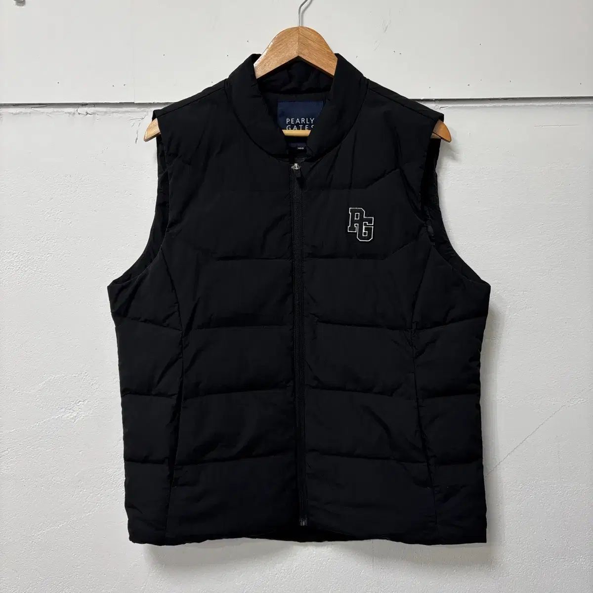 パーリーゲイツ ブラック ダウン ベスト - メルカリ