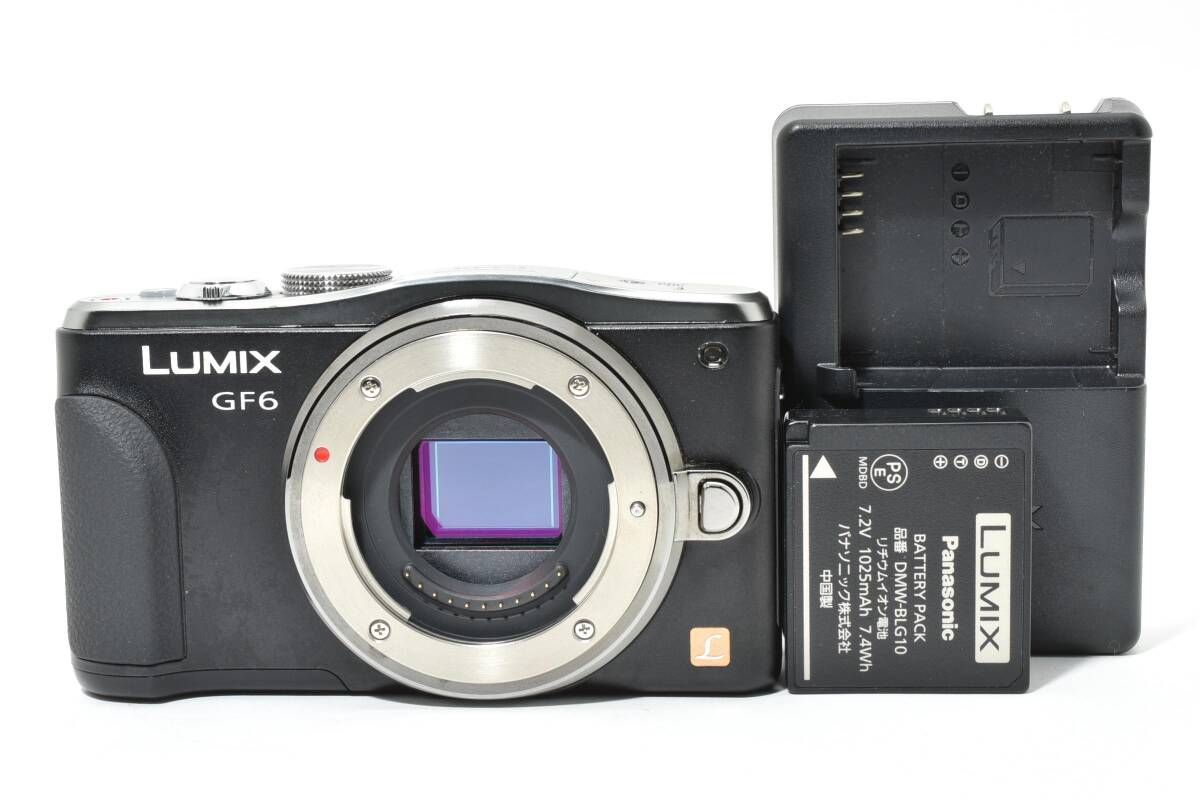 ☆極美品☆パナソニック Panasonic LUMIX DMC-GF6 ボディ ブラック