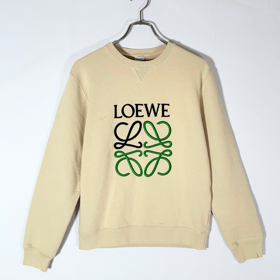 極美品】Loewe アナグラム エンブロイダリースウェットトレーナー