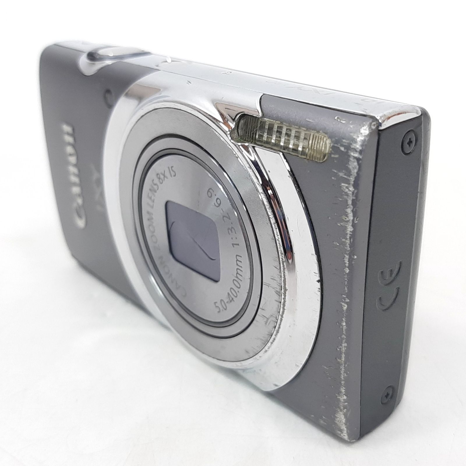ジャンク 】Canon キヤノン IXY130 イクシー グレー コンパクト