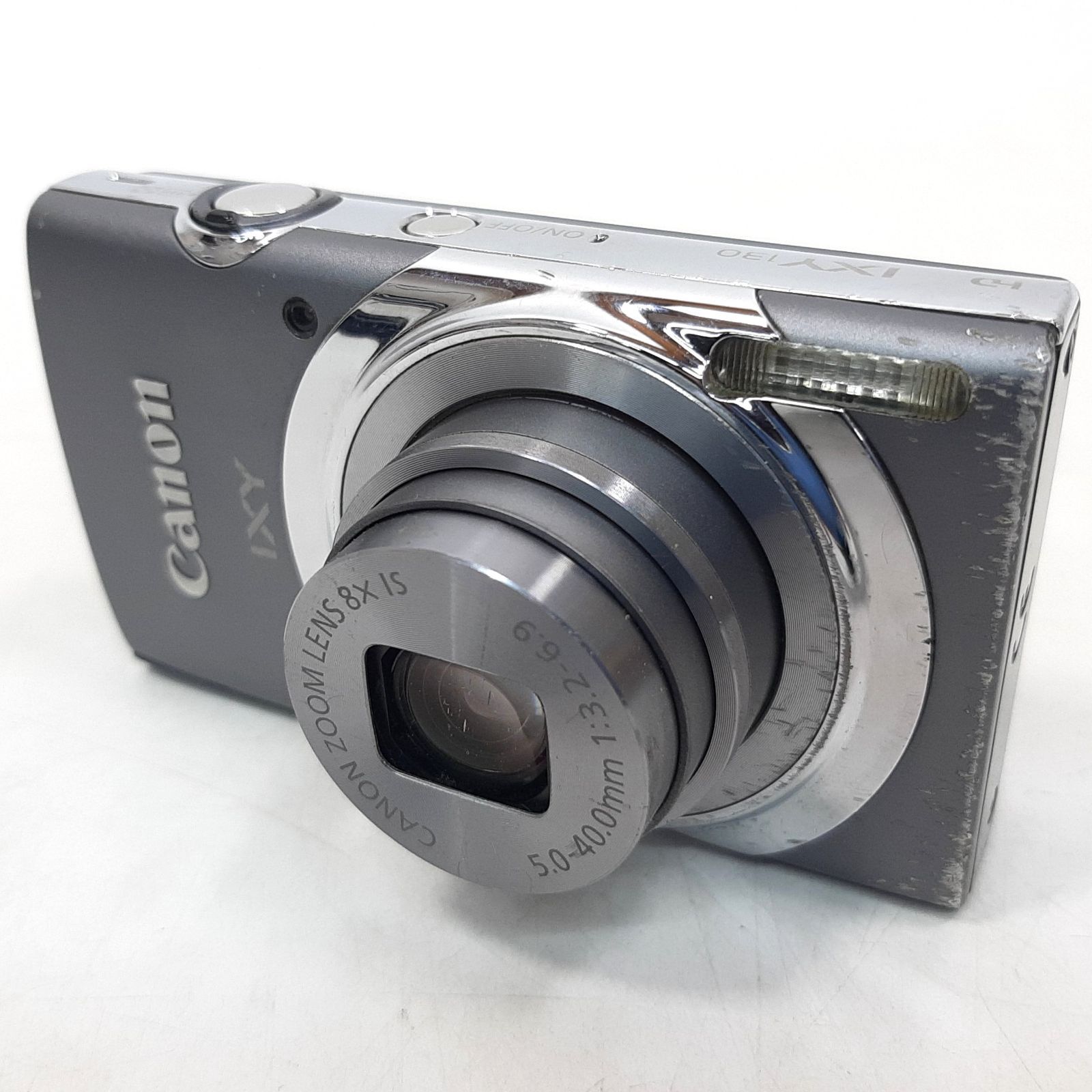 ジャンク 】Canon キヤノン IXY130 イクシー グレー コンパクト