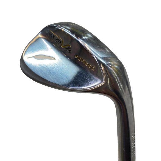 中古】 フォーティーン MT-28 V4(メッキ仕上げ) 54°/10° ウェッジ WG