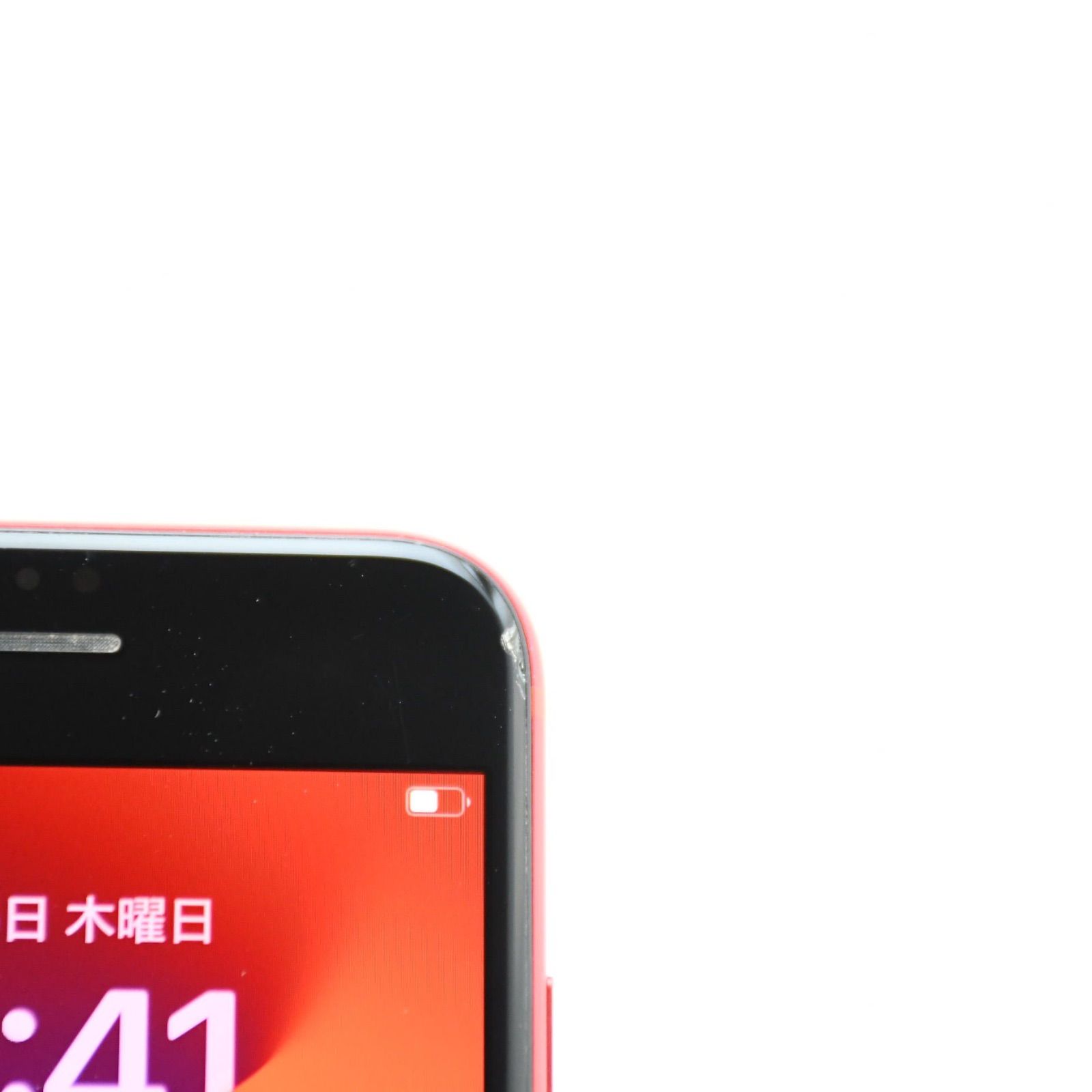 ④ iPhone SE 第3世代 64GB レッド SIMフリーバッテリー81% 新品、未開封 iPhone SE 第3世代 64G レッド SIMフリー