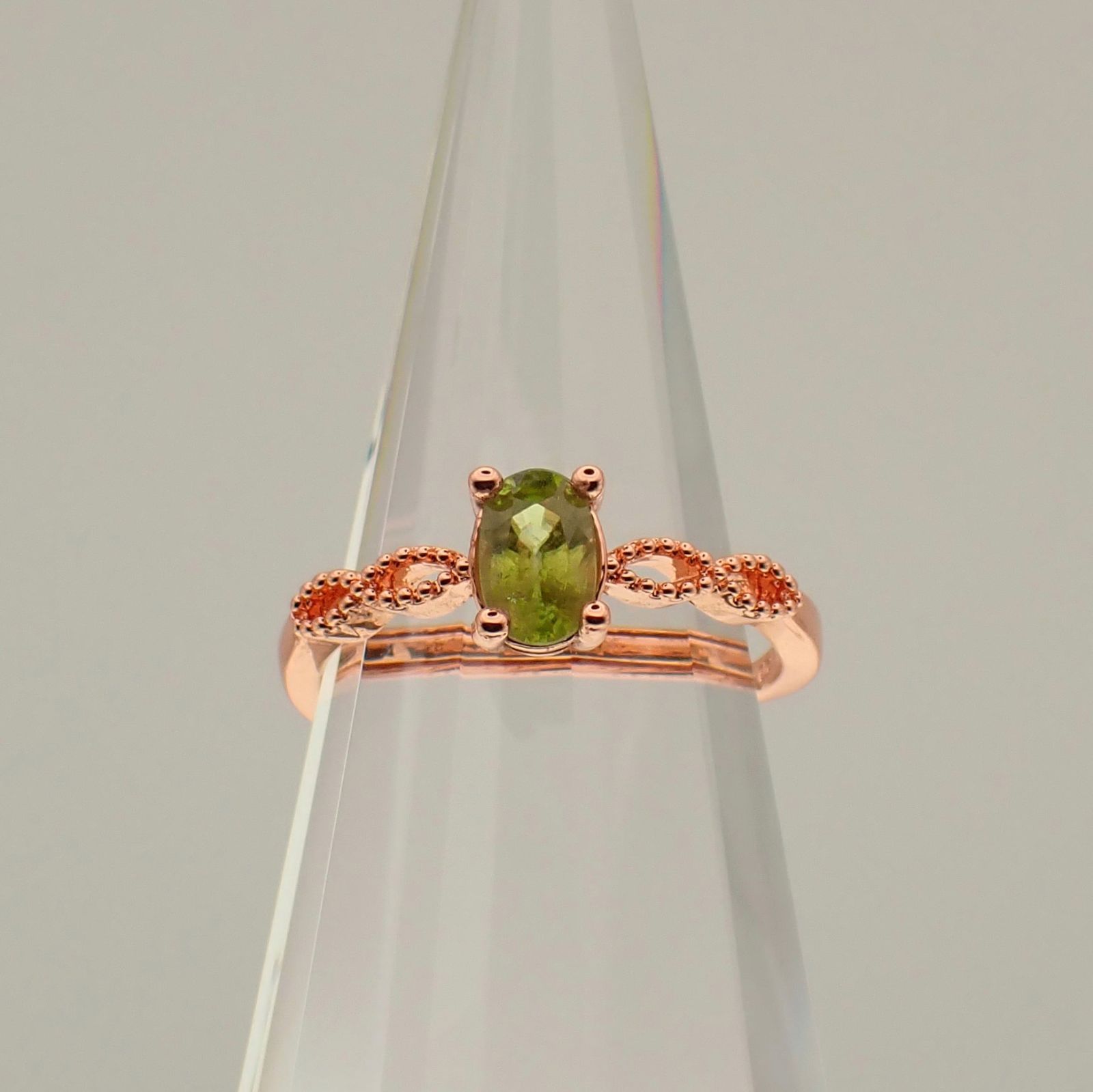 スフェーン】フリーサイズリング【ピンクゴールドカラー】 - メルカリ