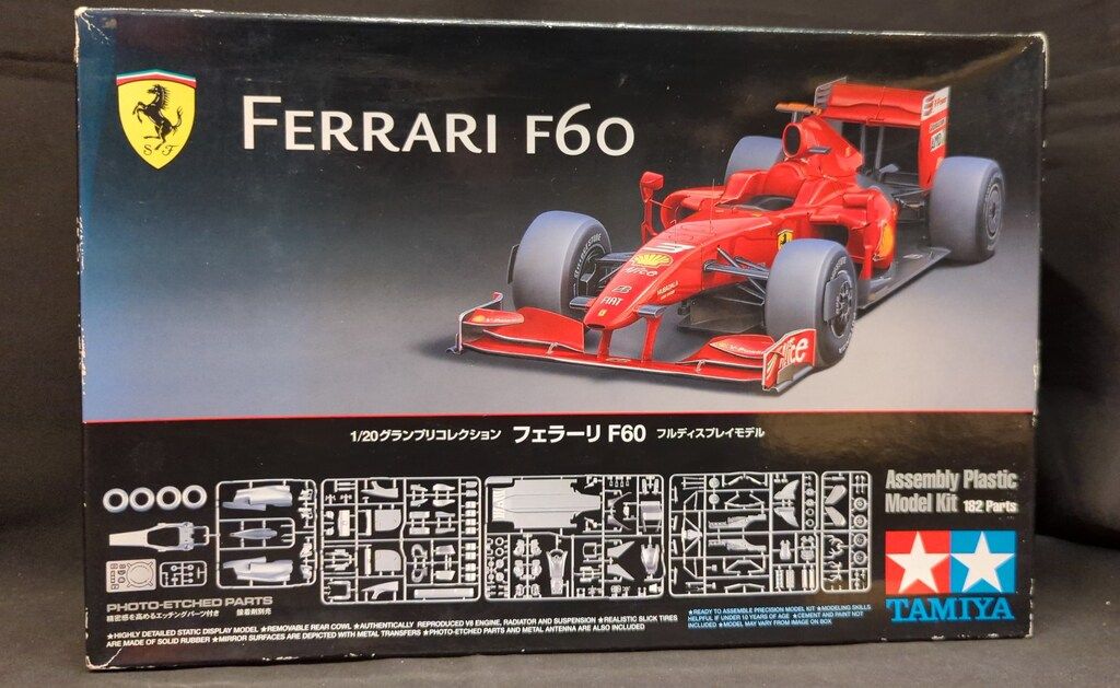 タミヤ 1/20 グランプリコレクション フェラーリ F60/フルディスプレイ 