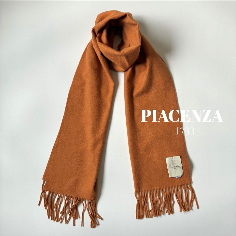 PIACENZA / カシミア100% ソリッド マフラー - メルカリ