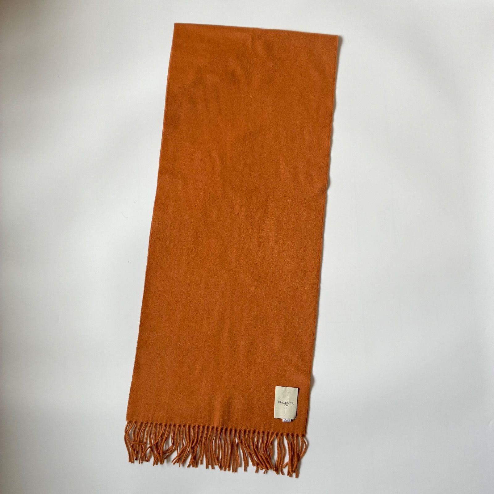 PIACENZA / カシミア100% ソリッド マフラー - メルカリ