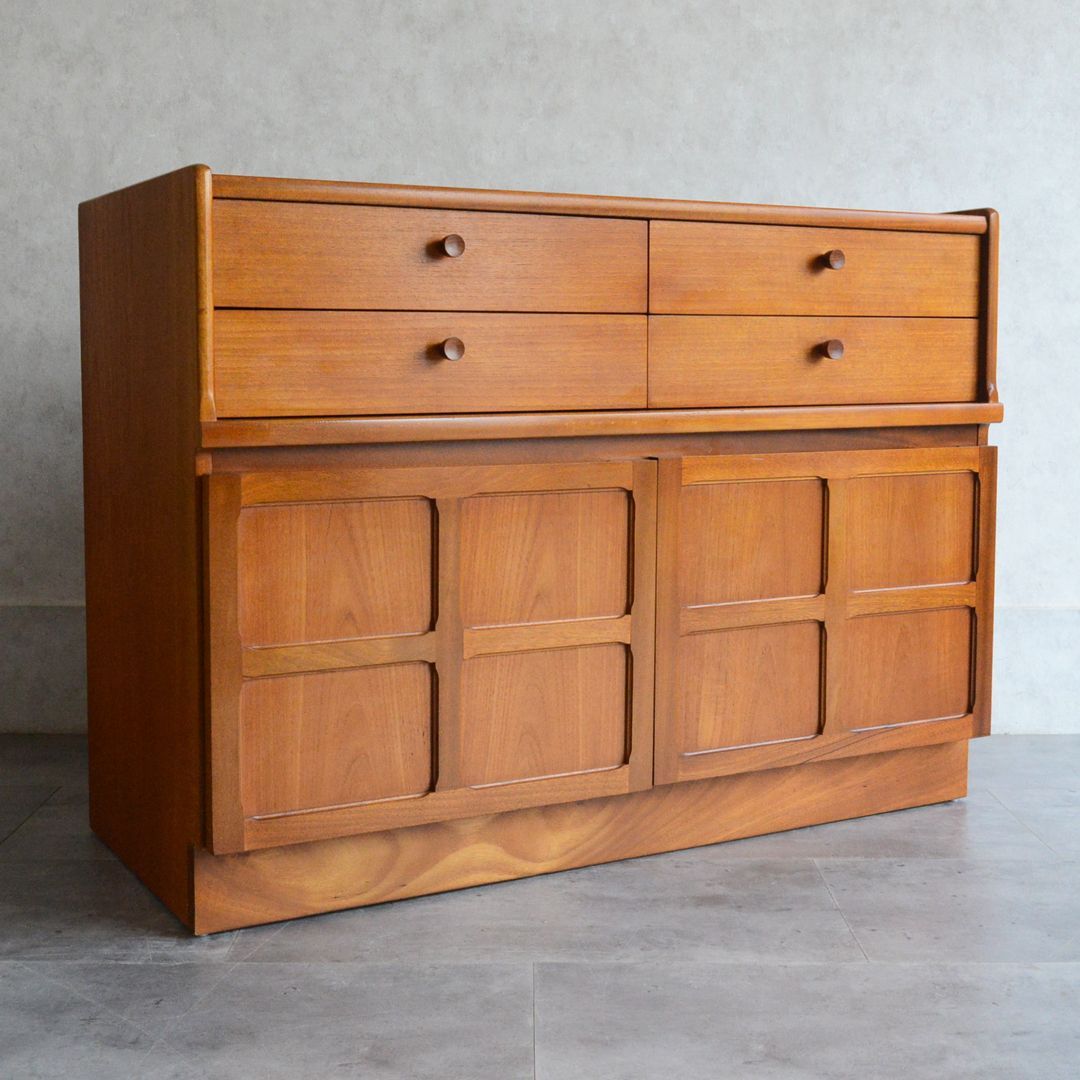 Nathan ネイサン ヴィンテージ チーク キャビネット レコード