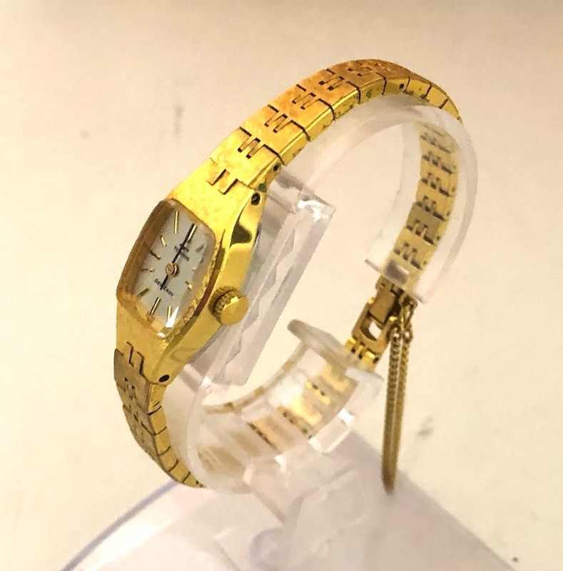 TECHNOS テクノス GEM LADY レディース 手巻き 腕時計 ヴィンテージ