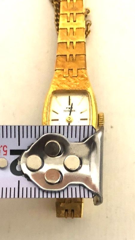 TECHNOS テクノス GEM LADY レディース 手巻き 腕時計 ヴィンテージ