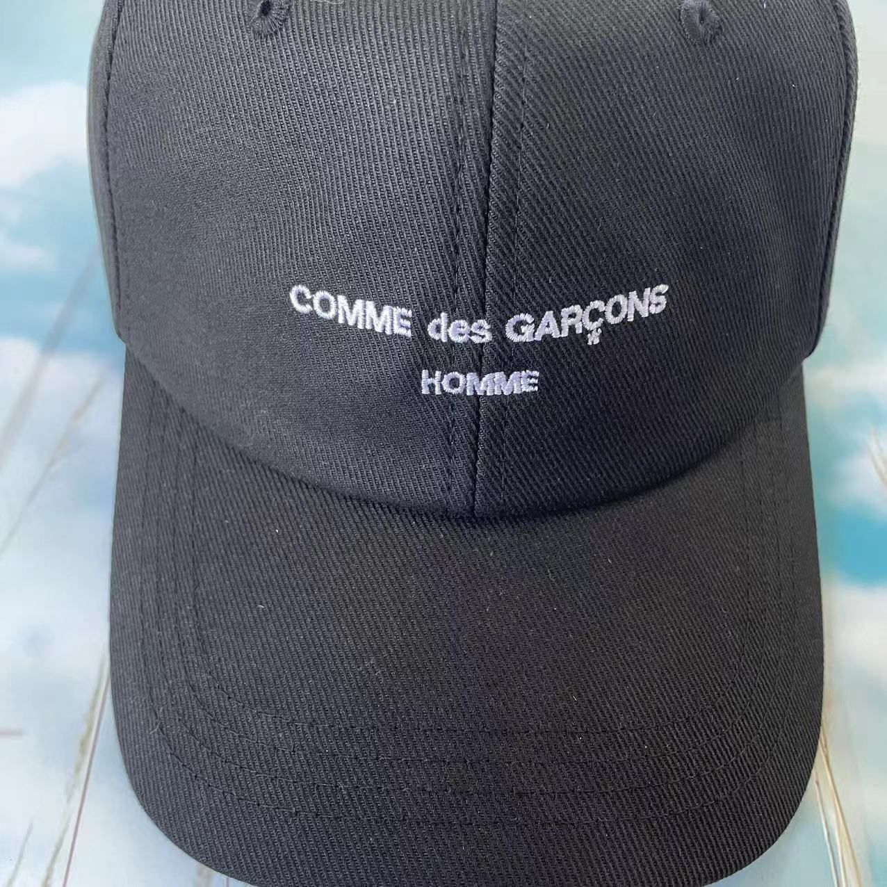 COMME des GARCONS HOMME コムデギャルソンオム 24AW 綿サージ ロゴ