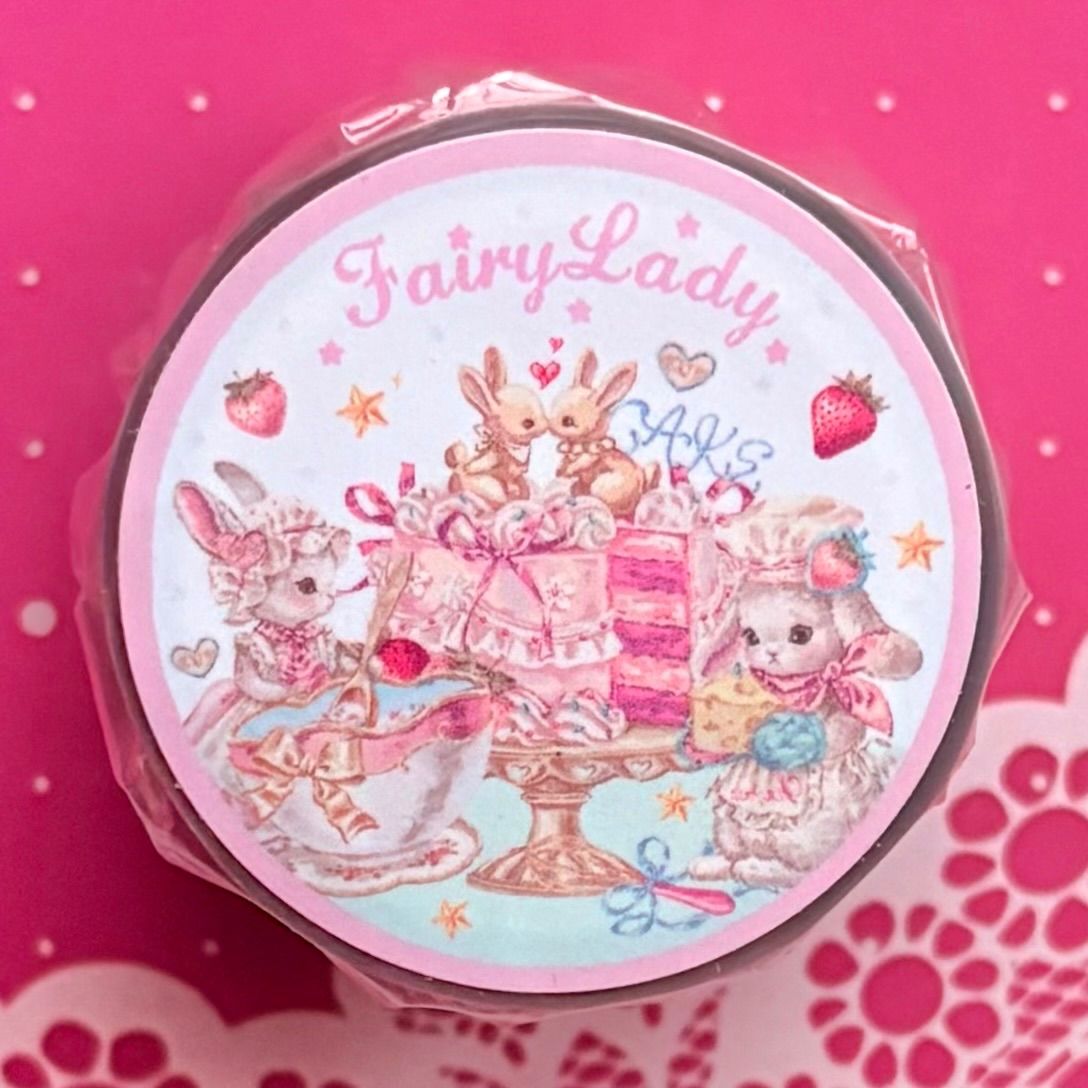 海外 PETテープ マスキングテープ 月とうさぎシール・マスキングテープ