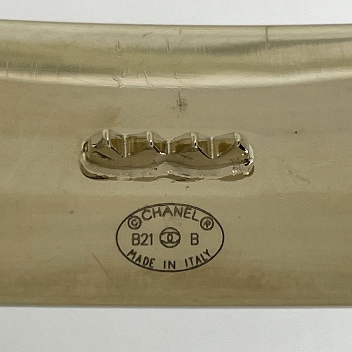 シャネル CHANEL ロゴ バレッタ ヘアアクセサリー 髪留め 髪飾り