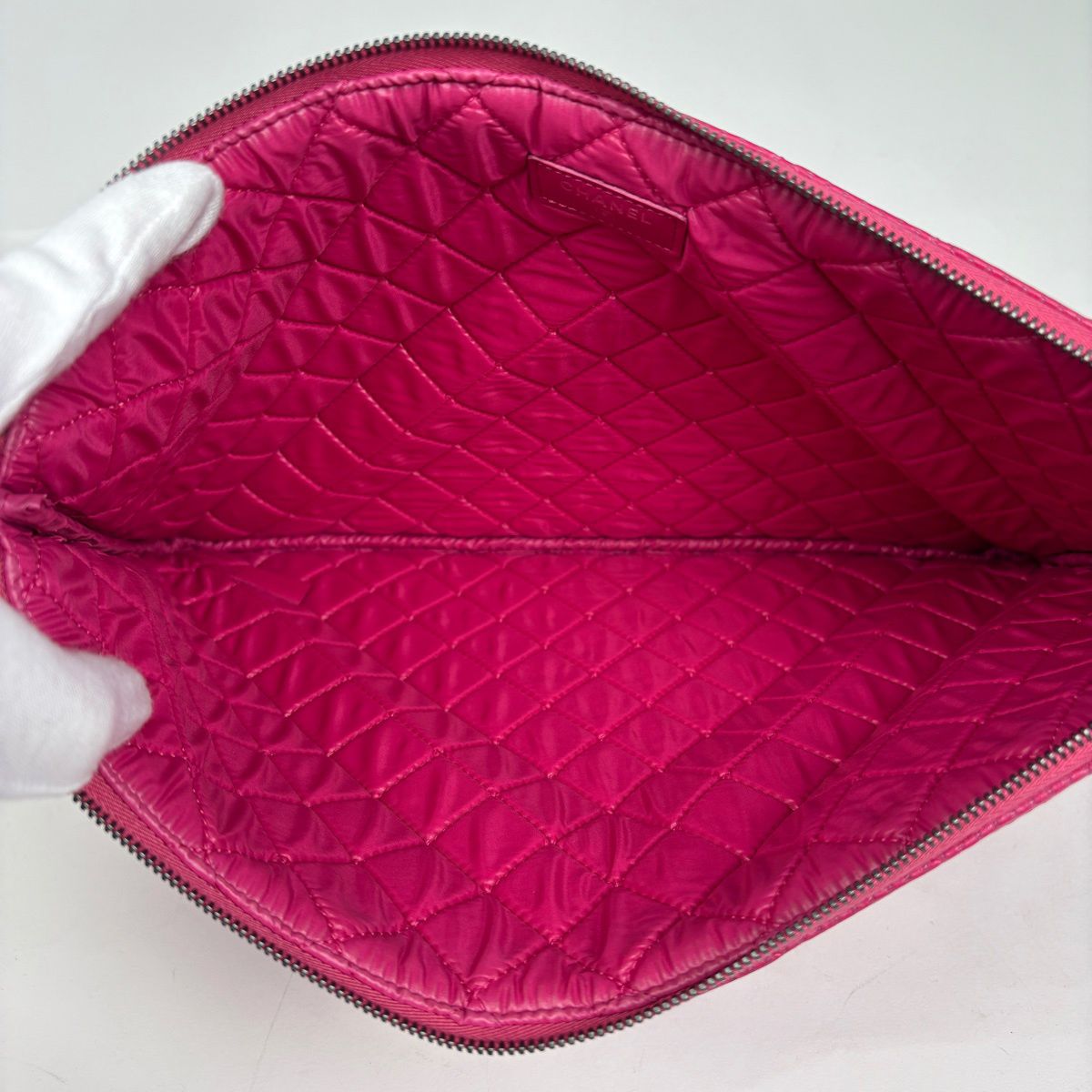 シャネル マトラッセ レザー ココマーク クラッチ セカンド ハンド バッグ シャネル CHANEL ココマーク クラッチバッグ セカンドバッグ