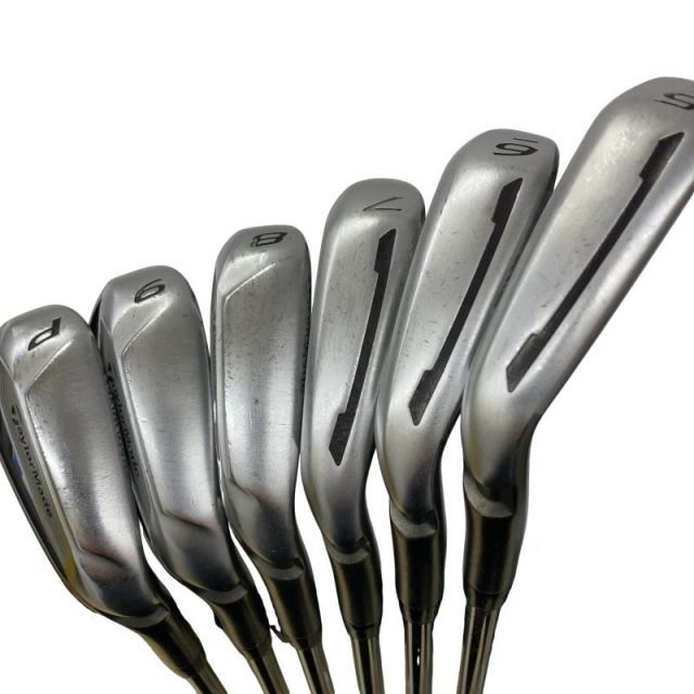 中古】 テーラーメイド Speed Blade 6S アイアンセット IR KBS C-TAPER