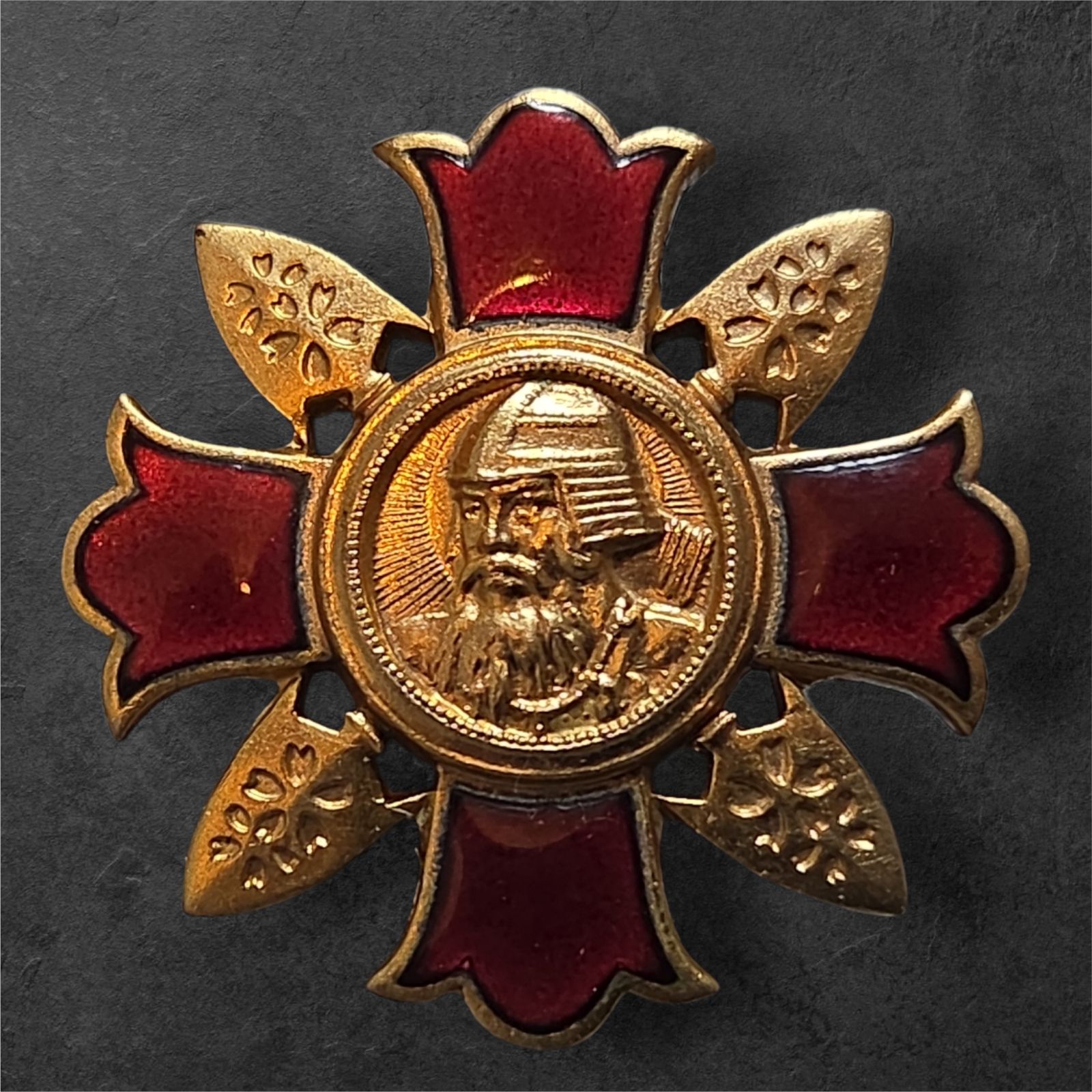 軍人傷痍記章 戦傷 記章 徽章 造幣局製 大日本帝国 旧日本軍 陸軍 海軍