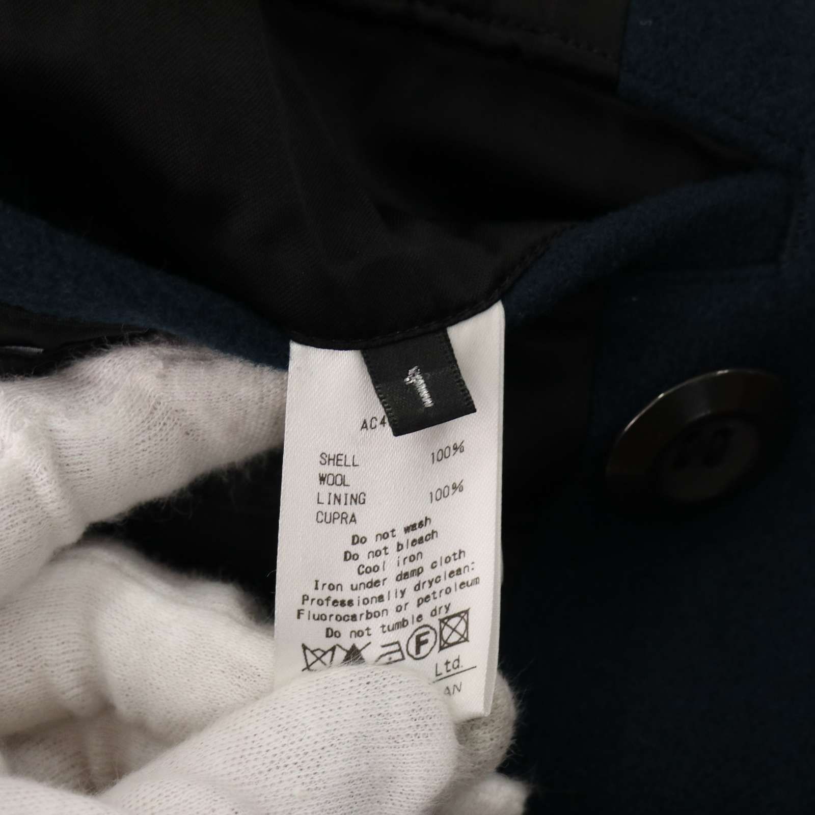 ATTACHMENT アタッチメント AC42-217 秋冬 ヘビーメルトン ウール P