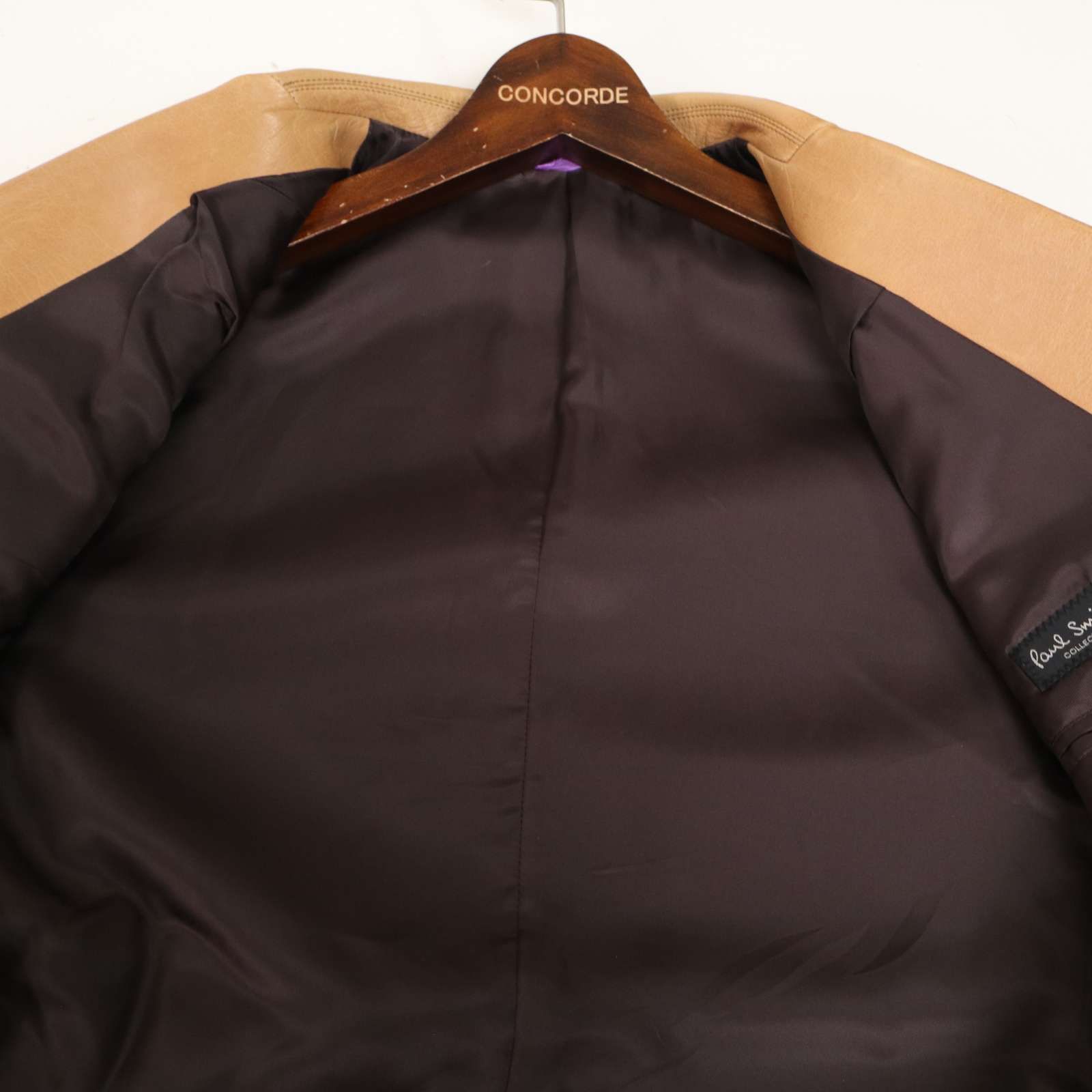 Paul Smith 美品!XL!ポールスミス/Paul Smith☆とろけるカウレザー