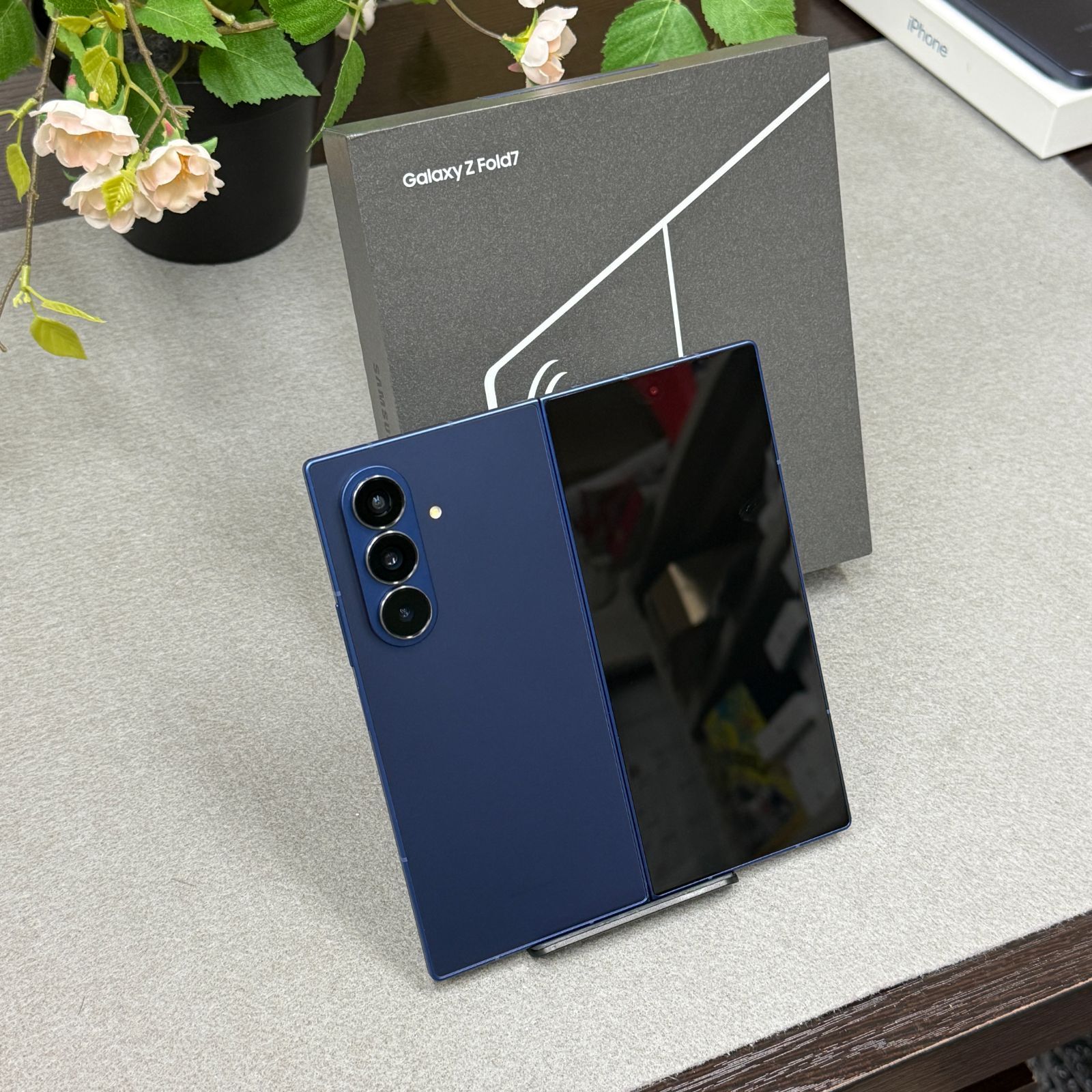 Galaxy Z Fold7 SM-F966Q[256GB] SIMフリー ブルーシャドウ【 … 【中古