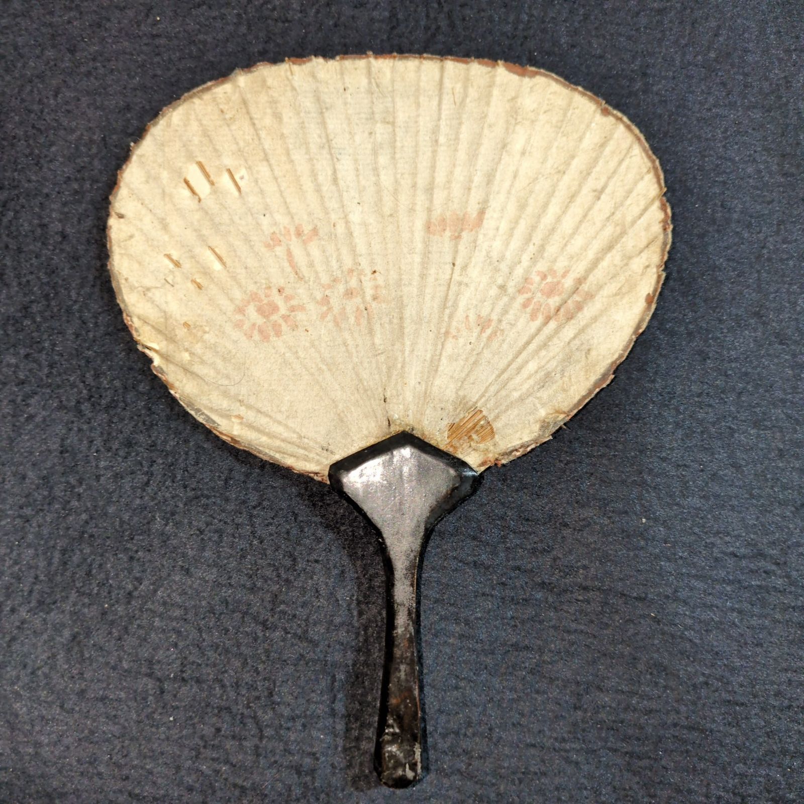 彩色 絵入 肉筆◇うちわ◇美人画 扇子 古道具 工芸品 飾り 明治-大正