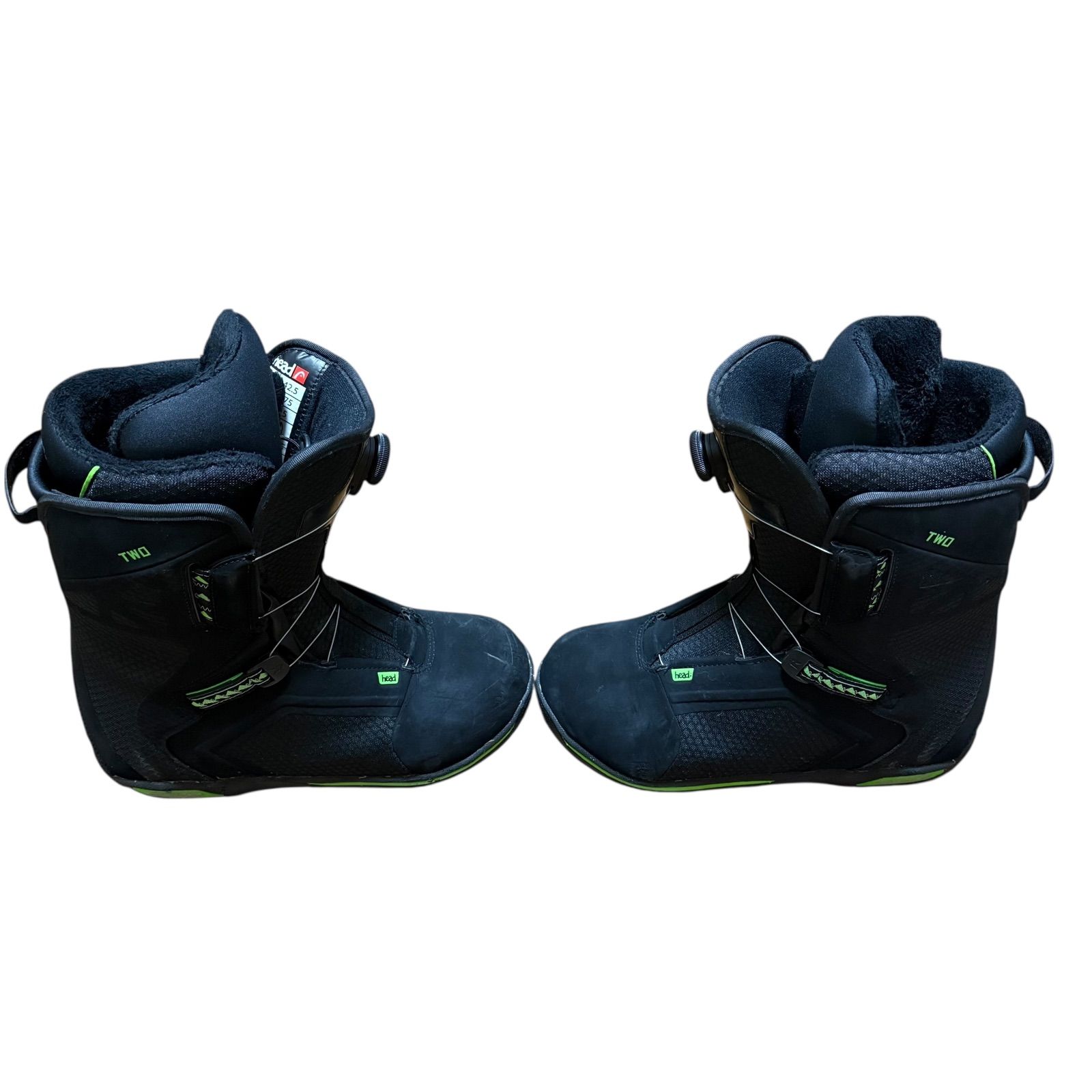 中古美品】HEAD スノーボードブーツ 27-27.5cm TWO BOA ヘッド ボア