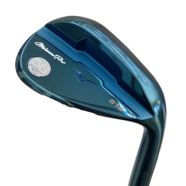 中古】 ミズノ Mizuno Pro S18(ブルー) 56°/10° ウェッジ WG 純正特注