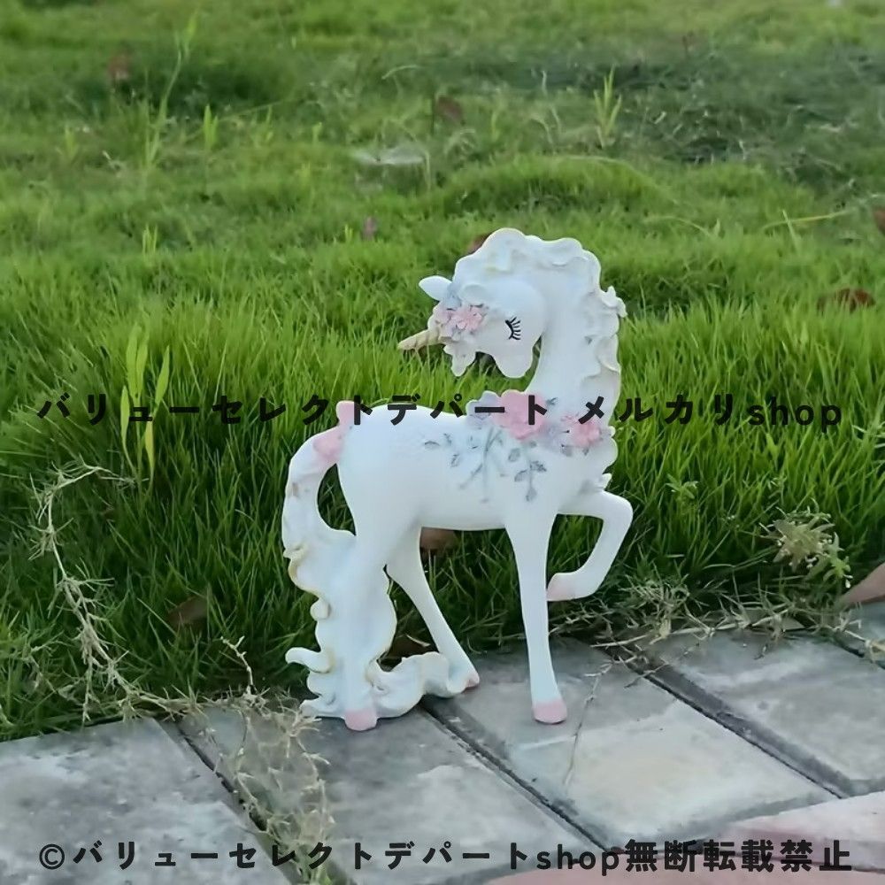 フェアリー＆ユニコーン☆置物 ユニコーン フェアリー 【妖精と