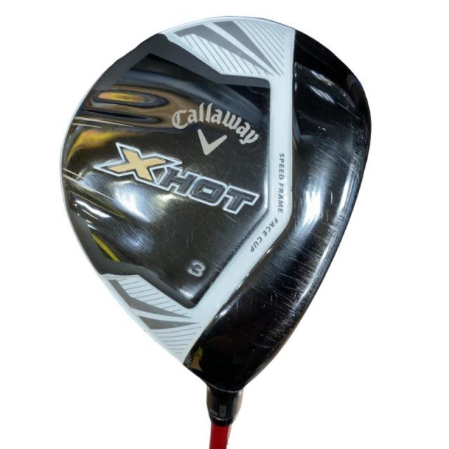 中古】 キャロウェイ X HOT 3W フェアウェイウッド FW リシャフト